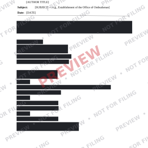 Interoffice Legal Memorandum